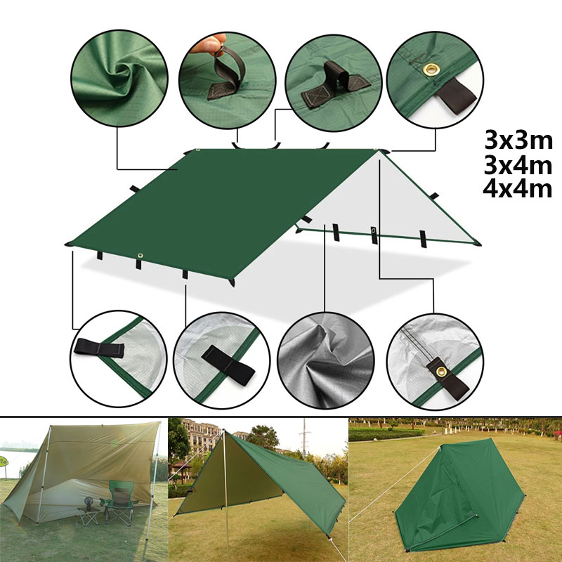 Emergency Mylar Tent - 4x4 м 4x3 м 3x3 М