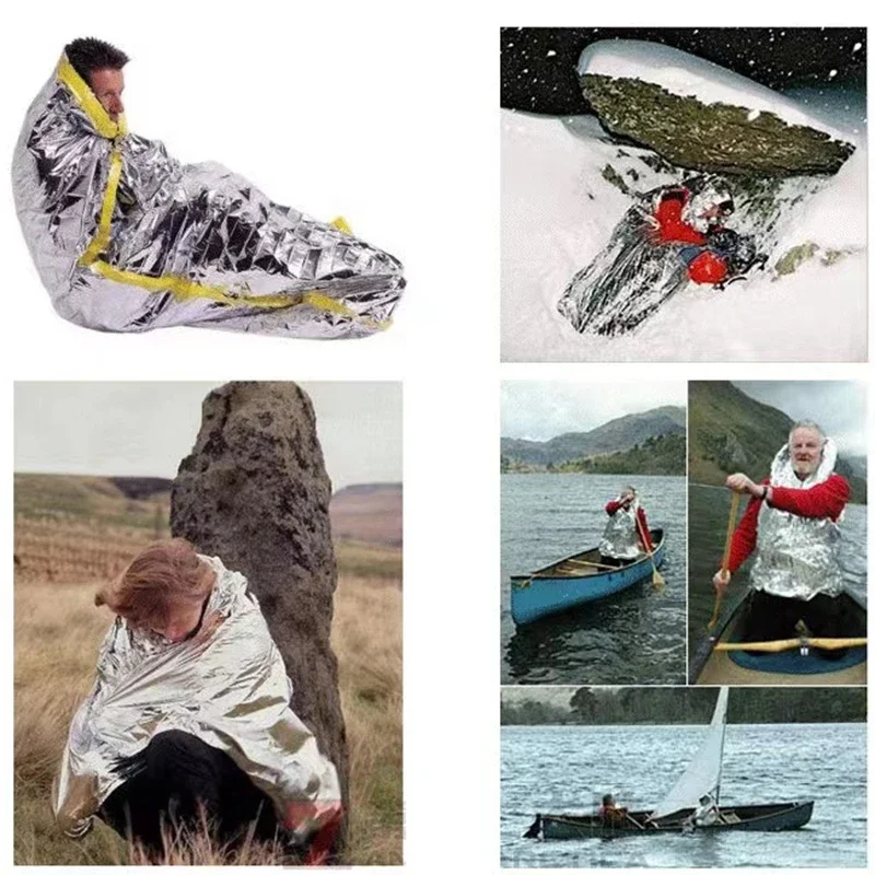 Survival Blanket Reflective - Термоодеяло Myra для экстренных ситуаций, 160*210