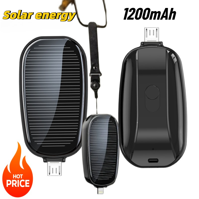Solar Emergency Charger - Портативное зарядное устройство-брелок на солнечной энергии