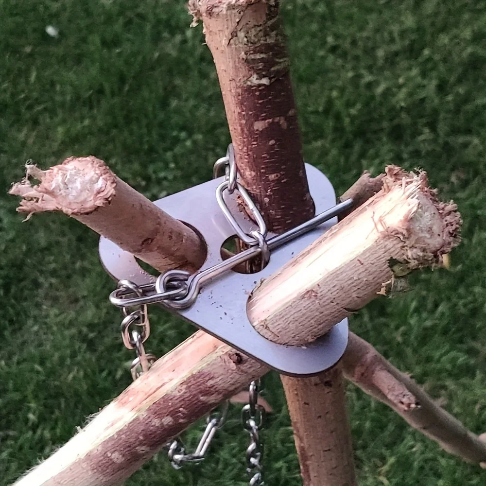 Fire Starting Kit - Открытый штатив для барбекю, портативная съемная