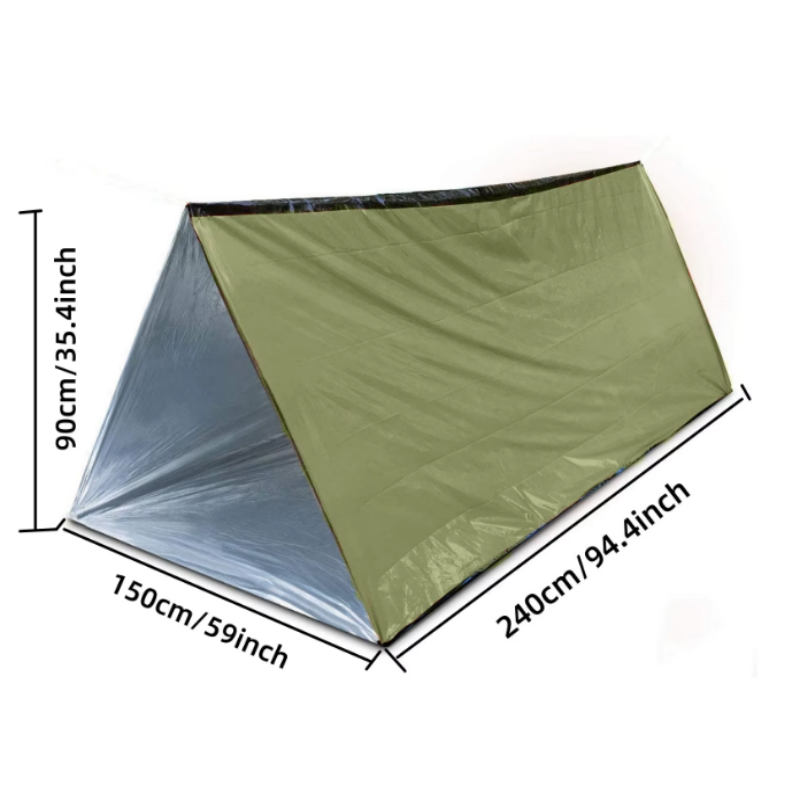 Водонепроницаемая многоразовая – обзор и цена Emergency Mylar Tent