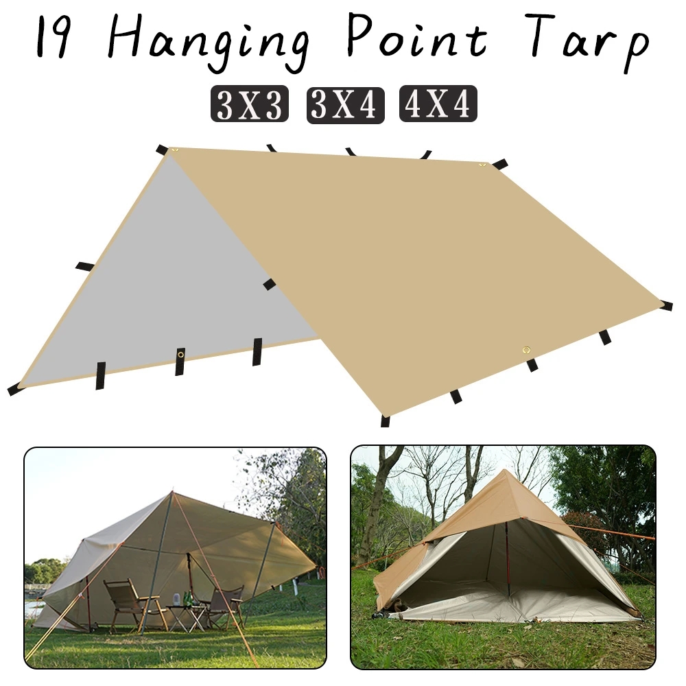 4x4 м 4x3 м 3x3 М 19 подвесных – обзор и цена Emergency Mylar Tent