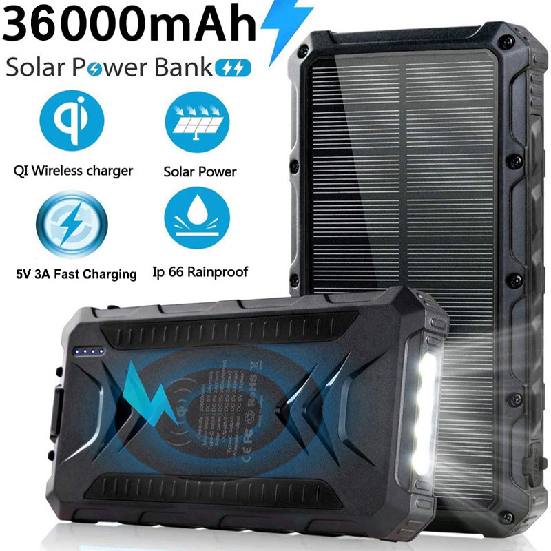 36000 мАч Солнечная батарея Бы – обзор и цена Solar Emergency Charger