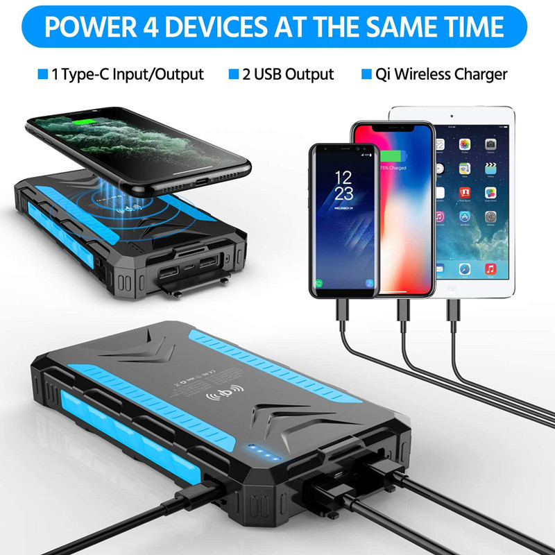 36000 мАч Солнечная батарея Бы – обзор и цена Solar Emergency Charger