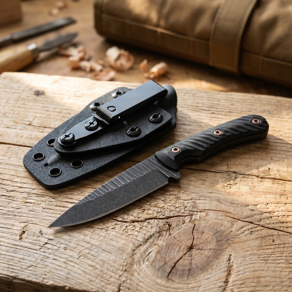 Нож для бушкрафта Full Tang с  – обзор и цена Bushcraft Knife Fixed