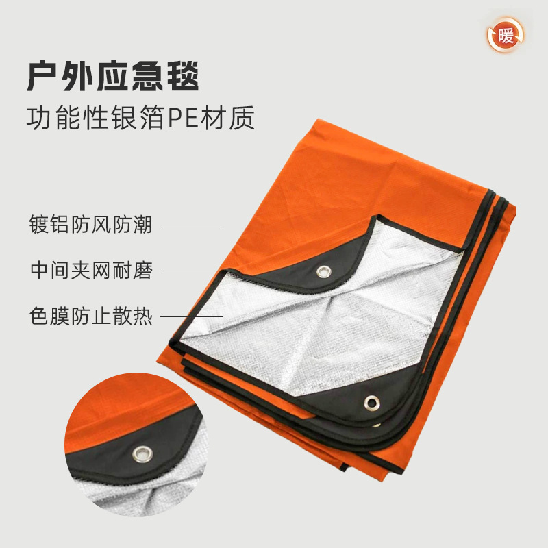 Термоодеяло для экстренных сит – обзор и цена Survival Blanket Reflective
