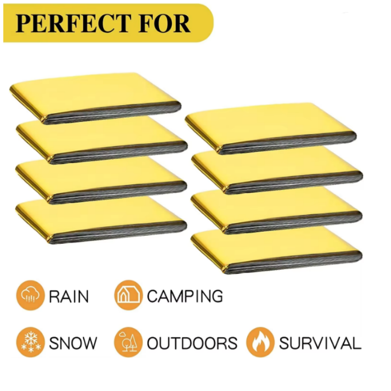 Портативное легкое спасательно – обзор и цена Survival Blanket Reflective