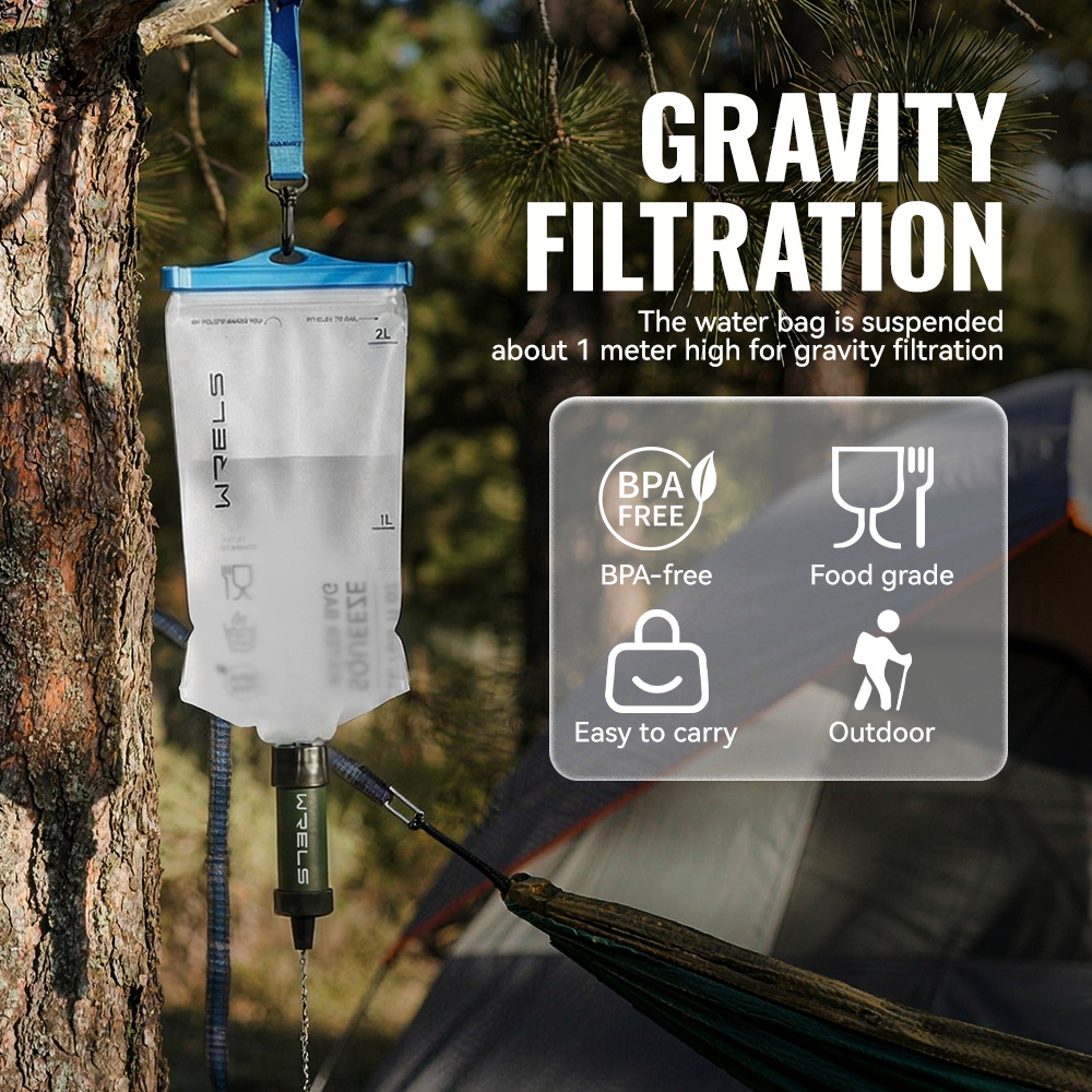 Портативный фильтр для воды WR – обзор и цена Water Purification Straw