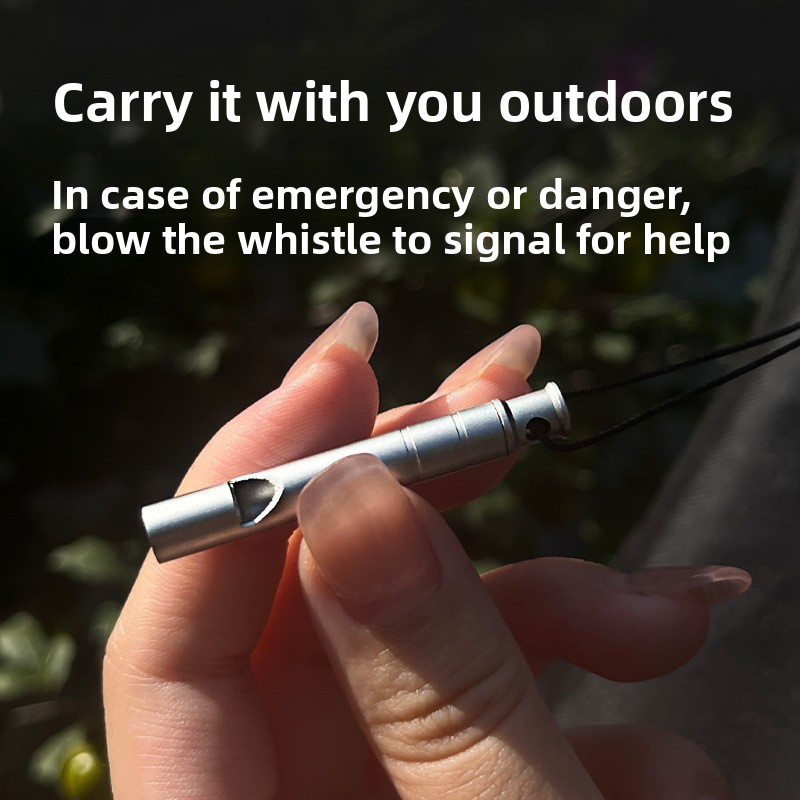 Титановый Свисток для Выживани – обзор и цена Emergency Whistle Loud