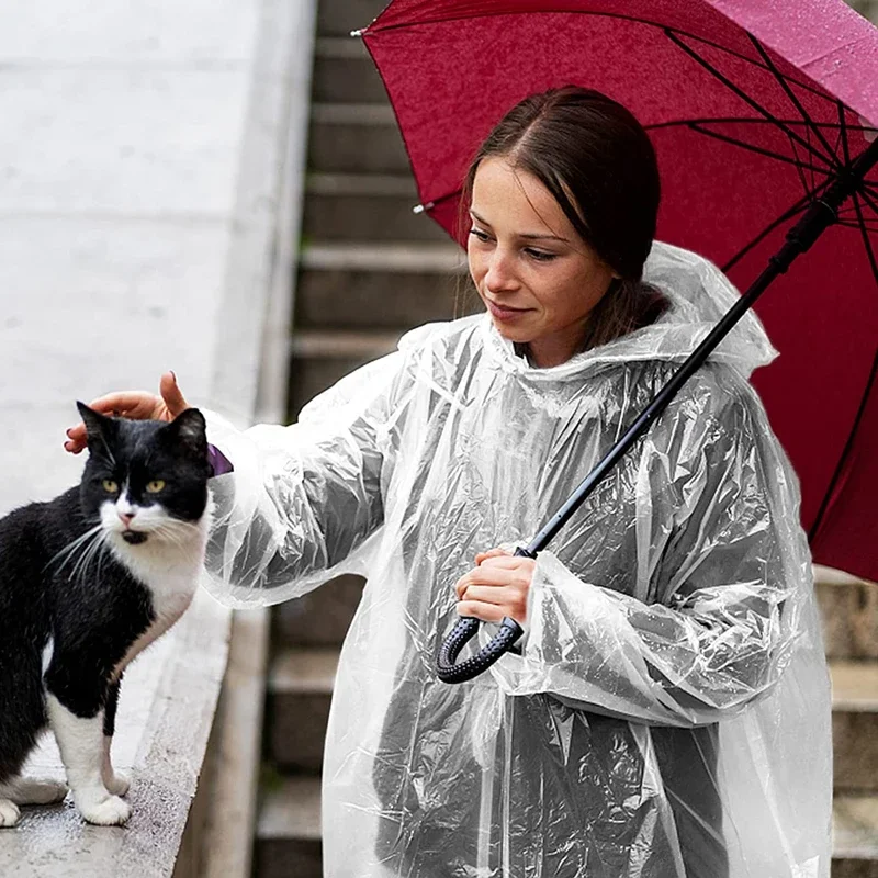 Одноразовый водонепроницаемый  – обзор и цена Emergency Poncho Rain