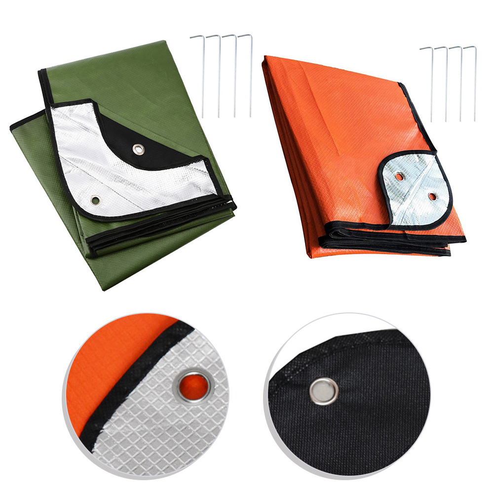 1 шт., одеяло для выживания на – обзор и цена Survival Blanket Reflective