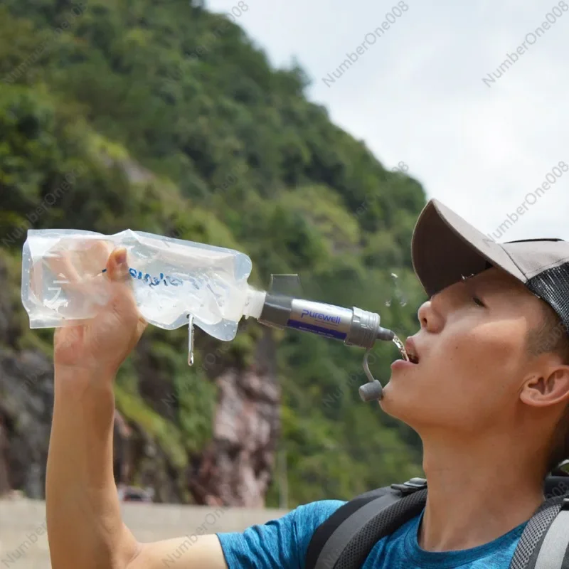 Портативный фильтр для воды с  – обзор и цена Water Purification Straw
