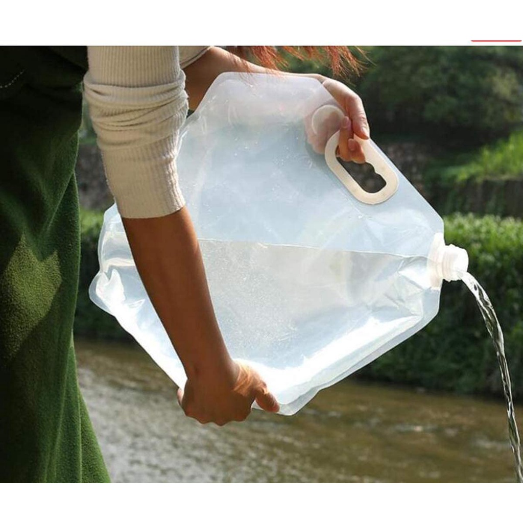 Складная емкость для воды 5 л, – обзор и цена Water Bag Collapsible