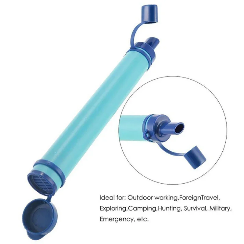 1 шт. Портативный мини-фильтр  – обзор и цена Water Purification Straw