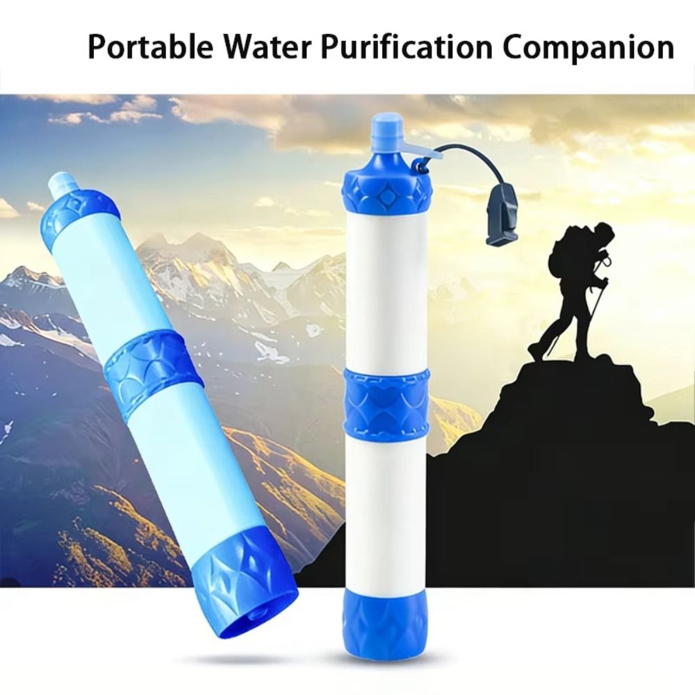 Мини-фильтр-соломинка для воды – обзор и цена Water Purification Straw