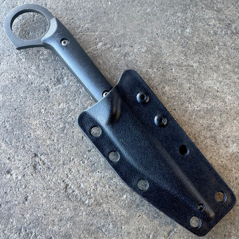 Черный нож с фиксированным кли – обзор и цена Bushcraft Knife Fixed