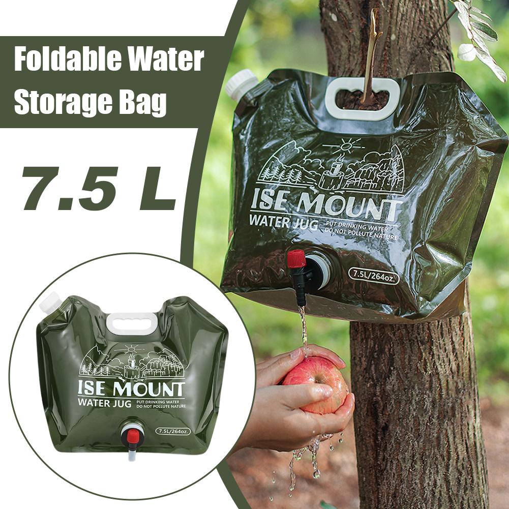 8-литровый складной контейнер  – обзор и цена Water Bag Collapsible