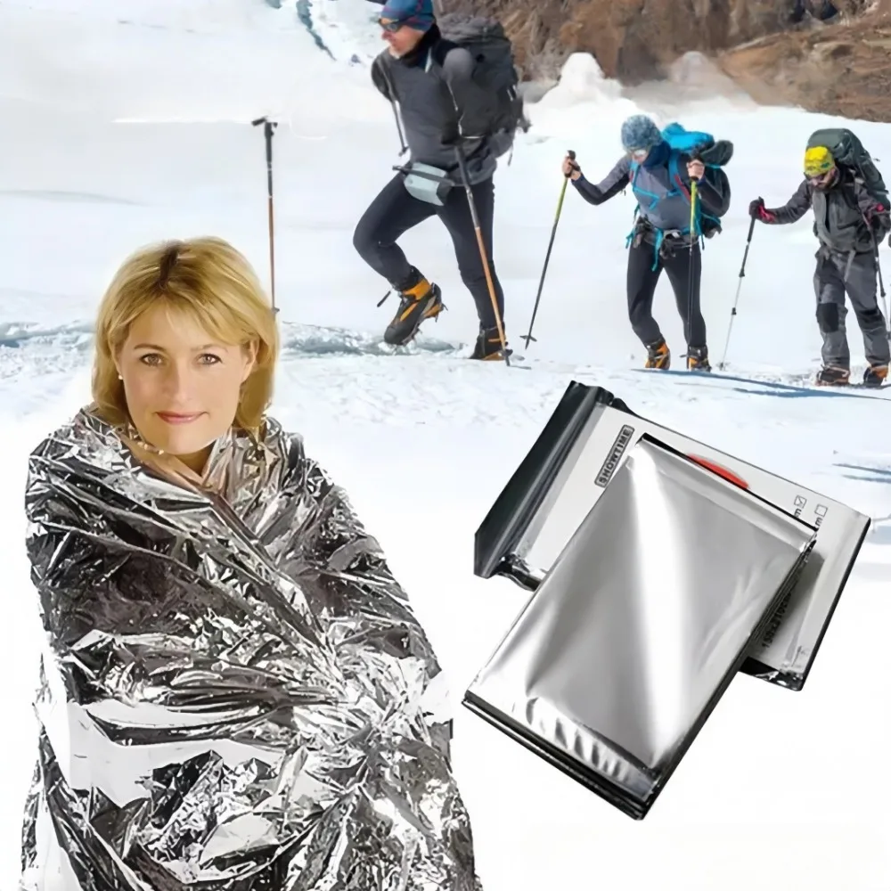 Термоодеяло YITAPE для экстрен – обзор и цена Survival Blanket Reflective