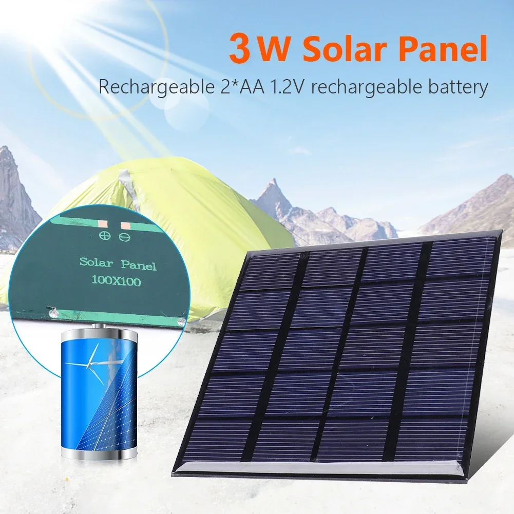 Солнечная панель 3 Вт 5 В солн – обзор и цена Solar Emergency Charger