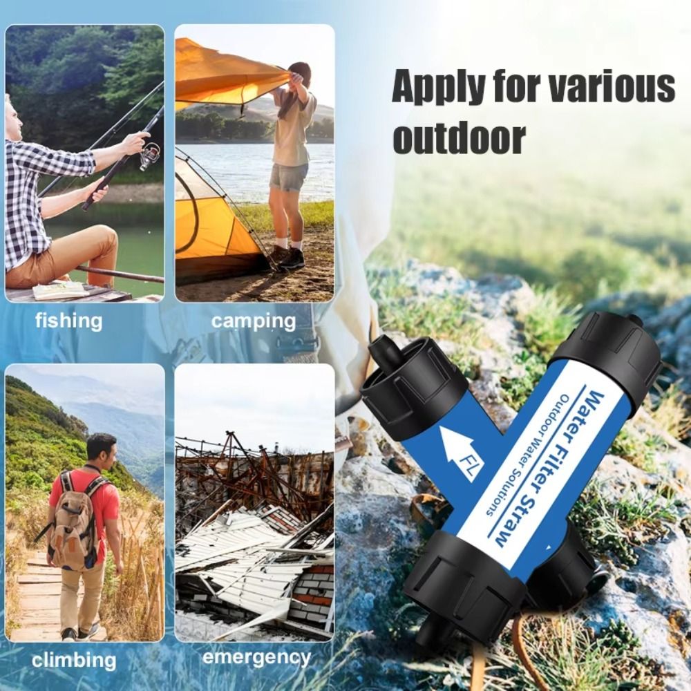 Мини-фильтр-соломинка для очис – обзор и цена Water Purification Straw